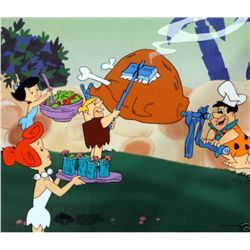 The Flintstones BBQ IN BEDROCK Limited Ed. Sericel