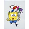 Image 2 : Cel Spongebob Don't Look Back Animation Original Art