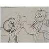 Image 3 : Popeye Orig Production Drawing & Sketch Waldman Signed