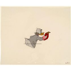 Animation Cel Original Ludwig Von Drake Disney Return