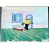 Image 1 : SpongeBob Orig Production Cel & Background Waiter