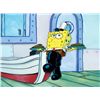 Image 2 : SpongeBob Orig Production Cel & Background Waiter