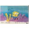 Image 1 : Orig SpongeBob Animation Cel, Background Squidward Plan