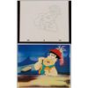 Image 1 : Flintstones Animation Cel Original Drawing Fred Art