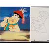 Image 2 : Flintstones Animation Cel Original Drawing Fred Art