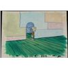 Image 1 : Original SpongeBob Animation Cel & Background Squidward