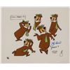 Image 1 : Yogi Bear Signed Original Ltd Model Cel Animation Art