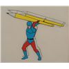 Image 2 : Original Cel Animation Atom Man Drawing Shows Strength