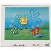 Image 1 : Orig SpongeBob Animation Cel & Background Hippy Dance