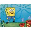 Image 2 : Orig SpongeBob Animation Cel & Background Hippy Dance