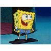 Image 2 : Original SpongeBob Production Cel & Background w/House