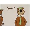 Image 2 : Yogi Bear Signed Original Model Cel Animation Art 1960