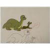 Image 2 : Dink the Dinosaur Original Production Cel & Drawing