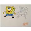 Image 2 : Spongebob Original Production Cel & Drawing Volleyball