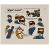 Image 1 : Space Ghost Jan Jace Blip Orig Pose Model Cel Animation