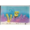 Image 1 : Original SpongeBob Animation Cel & Background Glasses
