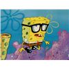 Image 2 : Original SpongeBob Animation Cel & Background Glasses