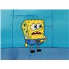 Image 2 : Original SpongeBob Production Cel & Background Scared
