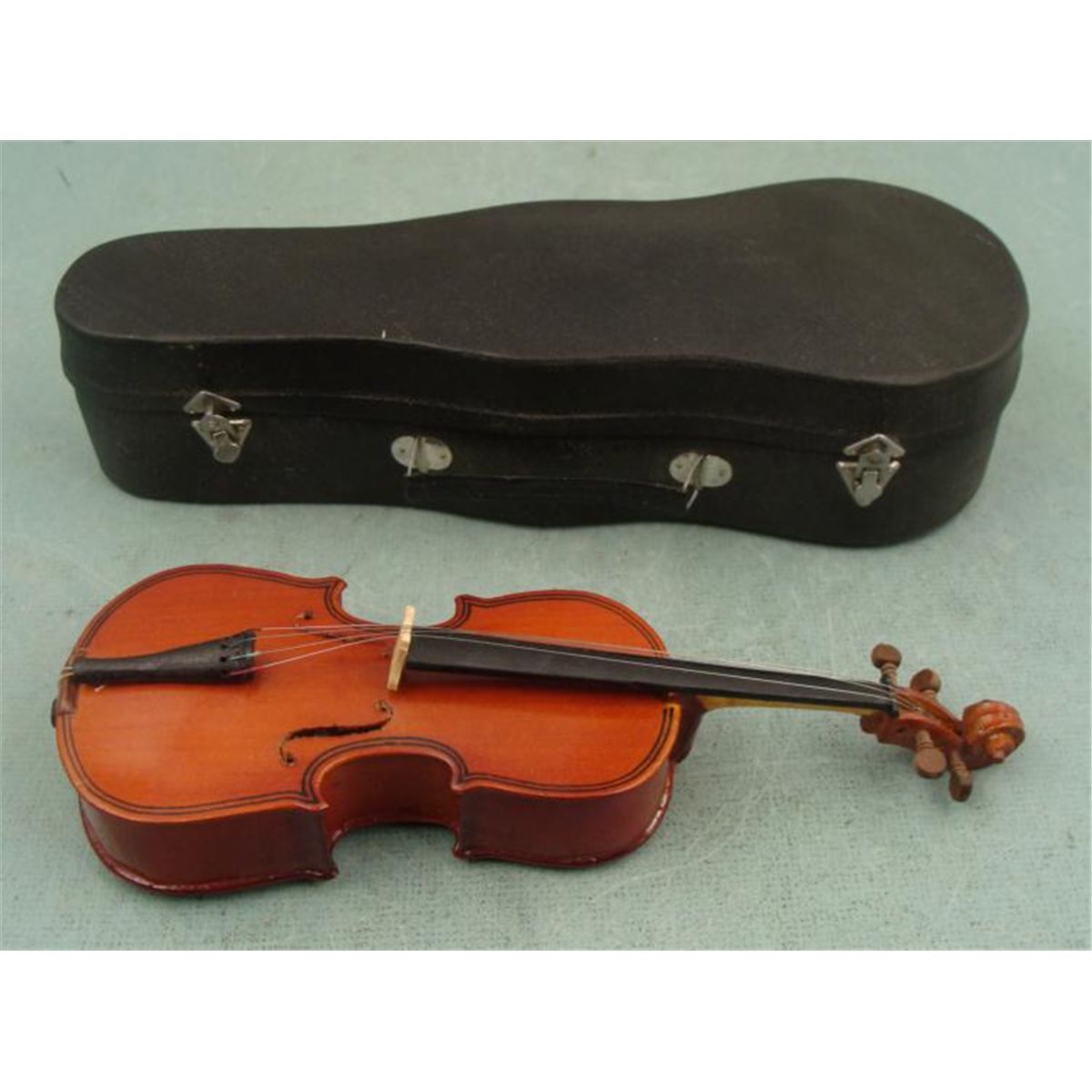 Miniature Viola Realistic Model Instrument w/ Case