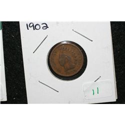 1902 Indian Head penny