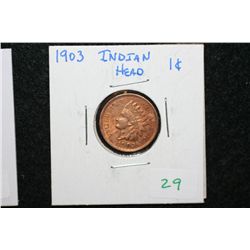 1903 Indian Head penny