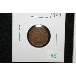 1909 Indian Head penny