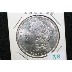 1921-D Silver Morgan $1, MS63