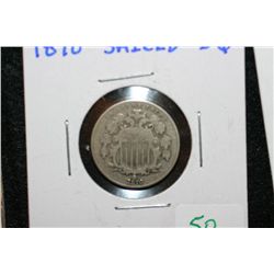 1870 Shield nickel