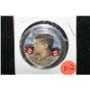 Image 1 : 1967 Kennedy half dollar, color enamel on front