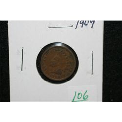 1909 Indian Head penny