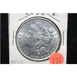1898 Silver Morgan $1, MS63