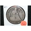 Image 1 : 1846 Seated Liberty $1