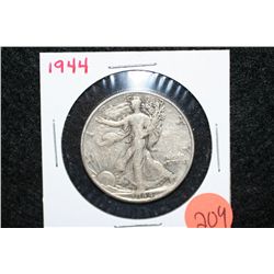 1944 Walking Liberty half dollar