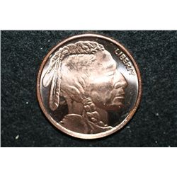 2011 Copper Round, .999 fine 1 oz.