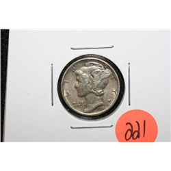 1944 Mercury dime