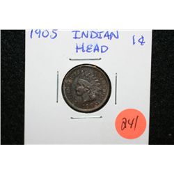 1905 Indian Head penny