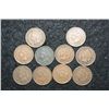 Image 1 : Indian Head penny, various dates & conditions, lot of 10