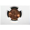 Image 1 : 1942 Wheat Back penny, NGC graded MS65 RD