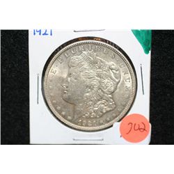 1921 Silver Morgan $1