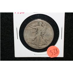 1935 Walking Liberty half dollar