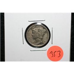 1935 Mercury dime