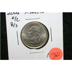 2006-P South Dakota State quarter, off center w/broadstrokes