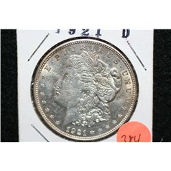 1921-D Silver Morgan $1