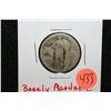 Image 1 : 1927 Standing Liberty quarter, barely readable