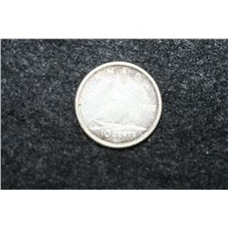 1963 Canadian Dime 80% Silver