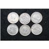 Image 1 : 1966 Great Britain Sixpence Bride's Coin, lot of 6
