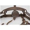 Image 1 : Original Newhouse #4 1/2 wolf trap pat. date 1911 with split chain and wolf drag attached.