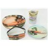 Image 1 : Collection of 4 includes 3 hand painted Noritake items and a hand painted Nippon vase 4" tall. All s