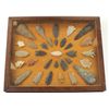 Image 1 : Framed collection of 31 arrowheads
