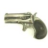 Image 1 : Remington Type III 41 cal. SN L93042 over under derringer showing 20% blue remaining with hard rubbe